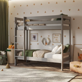 Noomi Nora Shorty Wooden Bunk Bed (75x175cm) - Grey