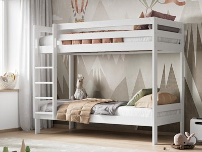 Noomi Nora Wooden Bunk Bed - White