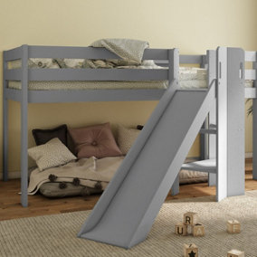 Noomi Sofie Wooden Slide Bed - Grey