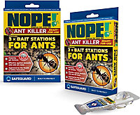 NOPE Ant Killer Bait Station (6 x 5g) Kills ants & eradicates nest for Indoor & Outdoor use
