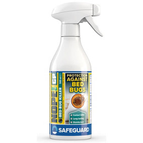 NOPE CP Bed Bug Killer Spray Treatment - 500ml - HSE,  Odourless & Non-Staining for Mattress, Bed Frames, Carpets, Furniture