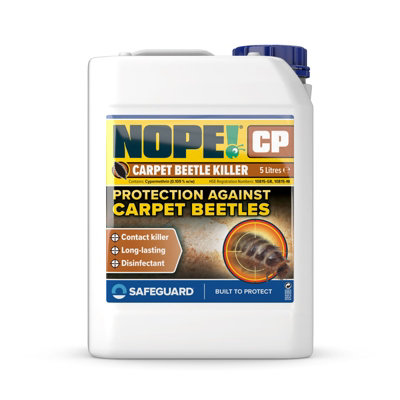 NOPE CP Carpet Beetle Killer Spray (5 L) Fastacting, Odourless