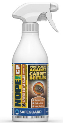 NOPE CP Carpet Beetle Killer Spray (500ml) Fast-acting, Odourless