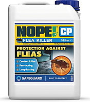 NOPE CP Flea Killer Spray (5L) Fast acting, Long-Lasting for Household environments. Non-Staining, Odourless. HSE Approved.
