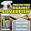 NOPE CP Silverfish Killer Spray (500ml) - Fast-acting, Odourless and Repellent for Effective Silverfish Control. HSE Approved