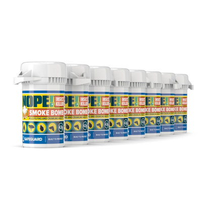 NOPE Insect Killer Smoke Fumigator 4.7g Packs x 8 Pack