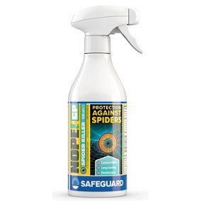 NOPE Spider Killer Spray Repellent - Kills on Contact. For all types of Spiders.HSE, Odourless for Indoor and Outdoor use - 500ml