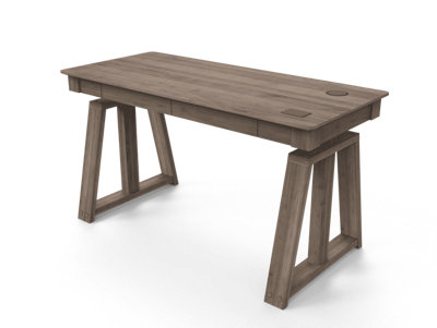 Nora Sit Stand Smart Desk Ash.  Dual motor, Wireless charging
