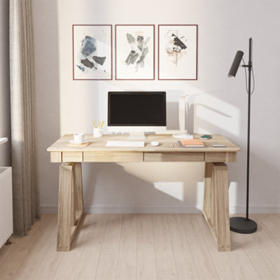 Nora Sit Stand Smart Desk Ash.  Dual motor, Wireless charging