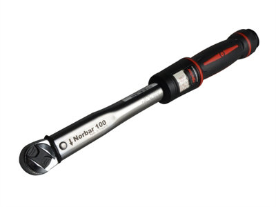 Norbar 15015 Pro 100 Adjustable Reversible Automotive Torque Wrench 1/2in Drive 20-100Nm NOR15015