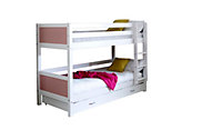 Nordic Bunkbed 3 With Rose Gable Ends