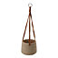 Nordic Hanging Cement Planter for Home Decor
