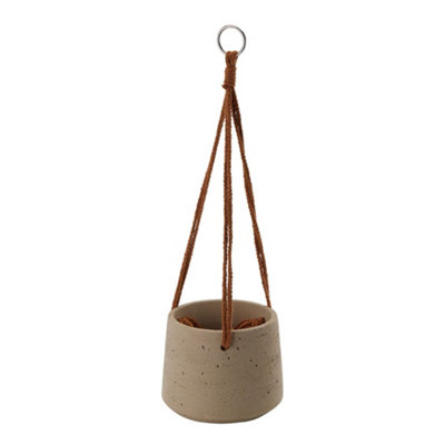 Nordic Hanging Cement Planter for Home Decor