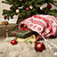 Nordic Santa Sack 2 x Storage Bag Christmas Stocking Present Xmas Drawstring