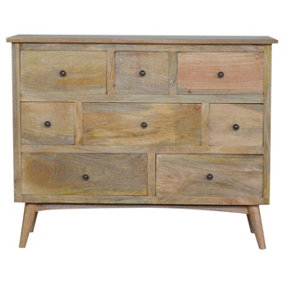 Nordic Style 8 Drawer Chest of Drawers