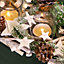 Nordic Trio Tealight Xmas Table Decoration Centrepiece Christmas Décor Candle Holder