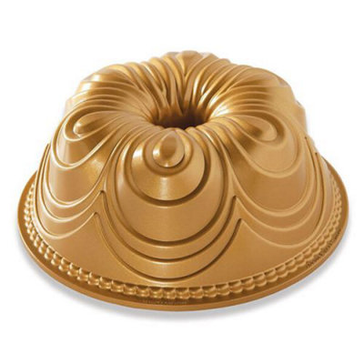 Nordic Ware Chiffon Bundt Pan Gold