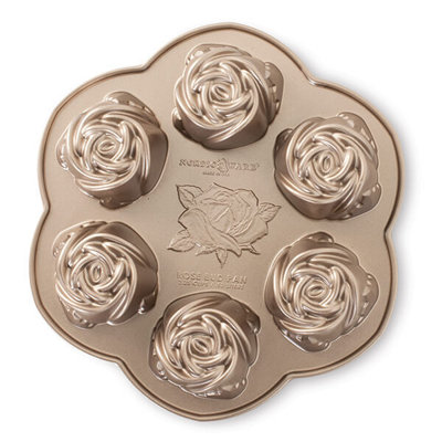 Nordic Ware Toffee Rose Bud Cake Pan