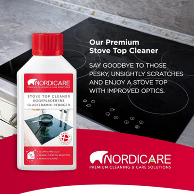 Nordicare Hob Cleaner 500ml for Glass Ceramic and Induction Hobs Stove ...