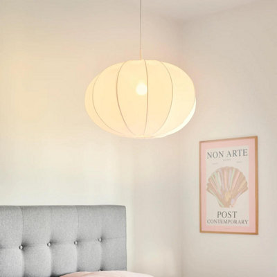 Nordlux Aeron 60 Indoor Pendant Ceiling Light in White (Height) 43cm