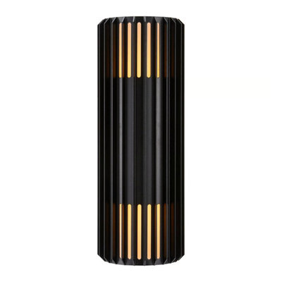 Nordlux Aludra Double Wall Light Seaside Outdoor Lighting in Black