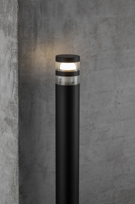 Nordlux Birk Outdoor Patio Terrace Garden Light In Black (Height) 80cm