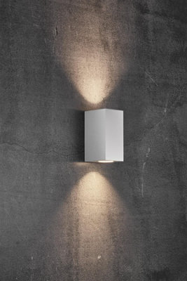 Nordlux Canto Maxi Kubi 2 Outdoor Wall Light in White
