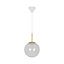 Nordlux Chisell 25 Indoor Pendant Ceiling Light in Brass (Height) 38cm