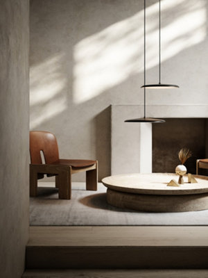 Nordlux DFTP Artist 40 Indoor Dining Living Kitchen Hallway Pendant In Black (Diam) 40cm