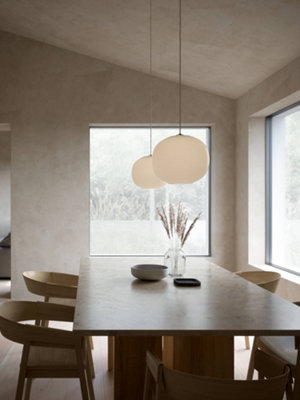 Nordlux DFTP Navone Indoor Dining Living Kitchen Hallway Pendant In White (Diam) 30cm