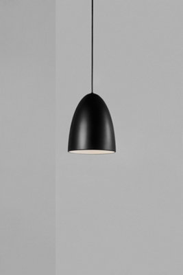 Nordlux DFTP Nexus 2 Indoor Dining Living Kitchen Hallway Pendant In Black (Diam) 20cm