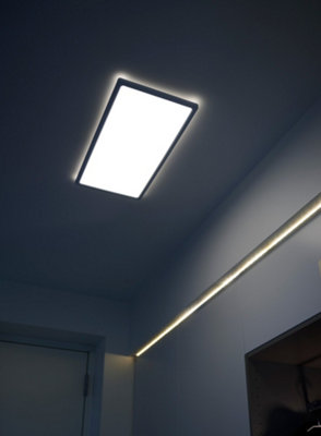 Nordlux Harlow Oja Smart Ceiling Light Fixture 60x30 RGB White