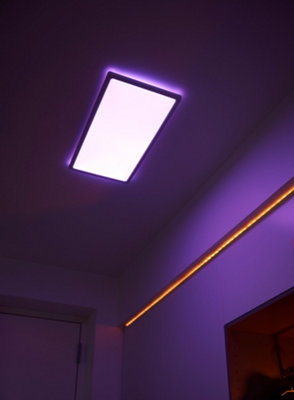 Nordlux Harlow Oja Smart Ceiling Light Fixture 60x30 RGB White
