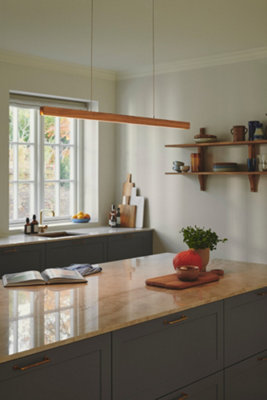 Nordlux Ilgas Indoor Dining Living Kitchen Hallway Pendant In Nature (Height) 4.4cm