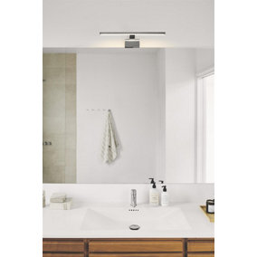 Nordlux Marlee 3000K Bathroom Wall Light in Chrome 50cm Width