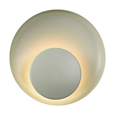 Nordlux Marsi Indoor Dimmable Wall Light in Dusty Green (Height) 21cm