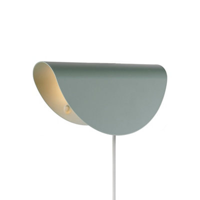 Nordlux Model 2110 Indoor Bedroom Living Dining Hallway Wall Light In Green (Height) 10cm