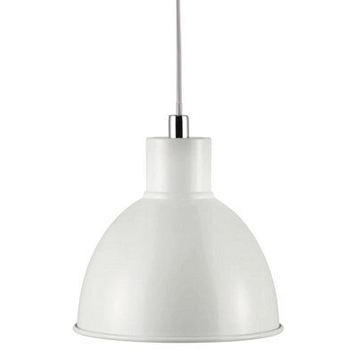 Nordlux Pop Indoor Living Dining Pendant Ceiling Light in White (Diam) 21.5cm