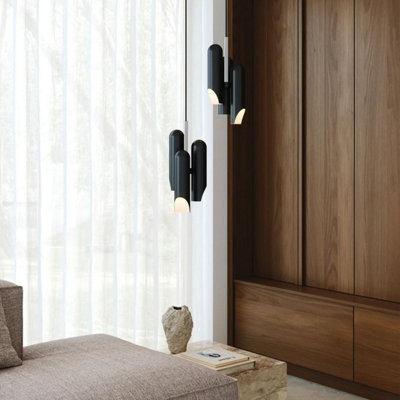 Nordlux Rochelle Indoor Pendant Light in Black (Height) 44cm