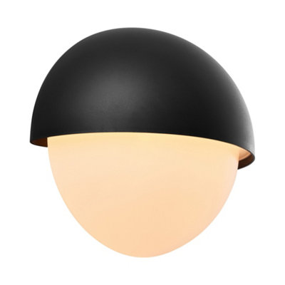 Nordlux Scorpius Outdoor Plastic Wall Light Weatherproof Black,Mains