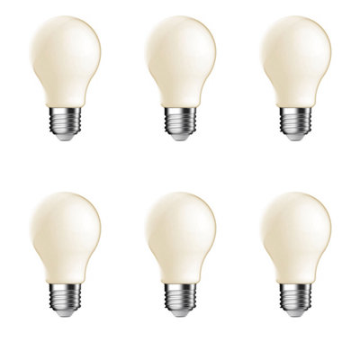 Nordlux Smart E27 A60 2200-6500 Kelvin 560 Lumen Light Bulb in White 6 Pack