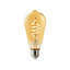 Nordlux Smart E27 ST64 Warm White Remote Control Dimmable LED Light Bulb in Amber (Diam) 6.4cm