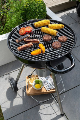 Norfolk Leisure CORUS CHARCOAL GRILL - WHEELED KETTLE/LID