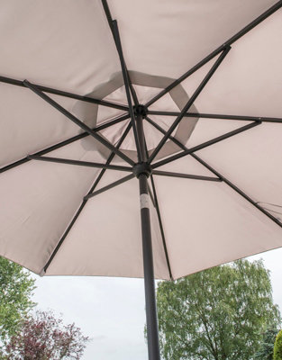 Norfolk Leisure Elizabeth Carbon Parasol 3.0m - 6