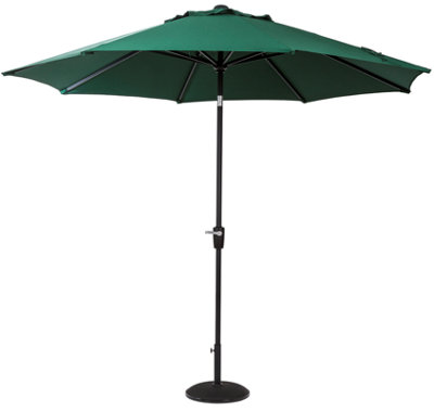 Norfolk Leisure Elizabeth Green Parasol 2.2m - 3