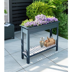 Norfolk Leisure Florenity High Planter with Zinc Tray