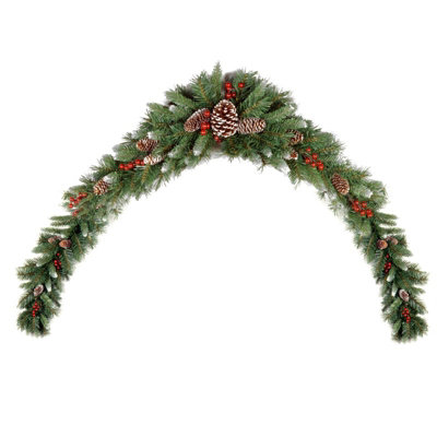 norfolk-leisure-frosted-6ft-mantel-swag-with-berries-diy-at-b-q
