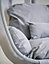 Norfolk Leisure Grey Folding Textilene Swing Chair