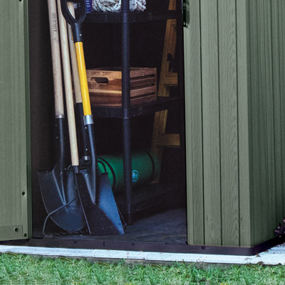 Norfolk Leisure Keter Darwin 6x4 Green Shed - 4