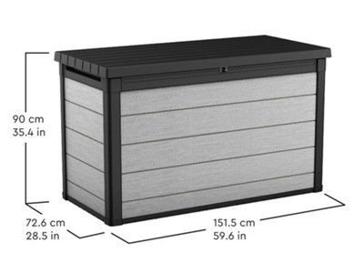 Norfolk Leisure Keter Denali 757l Duotech Garden Box - 5